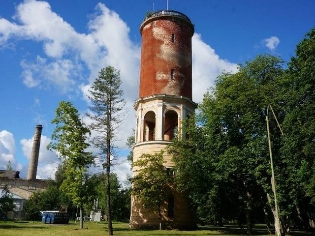 Кемерская водонапорная башня на ул. Тукума 38, Юрмала